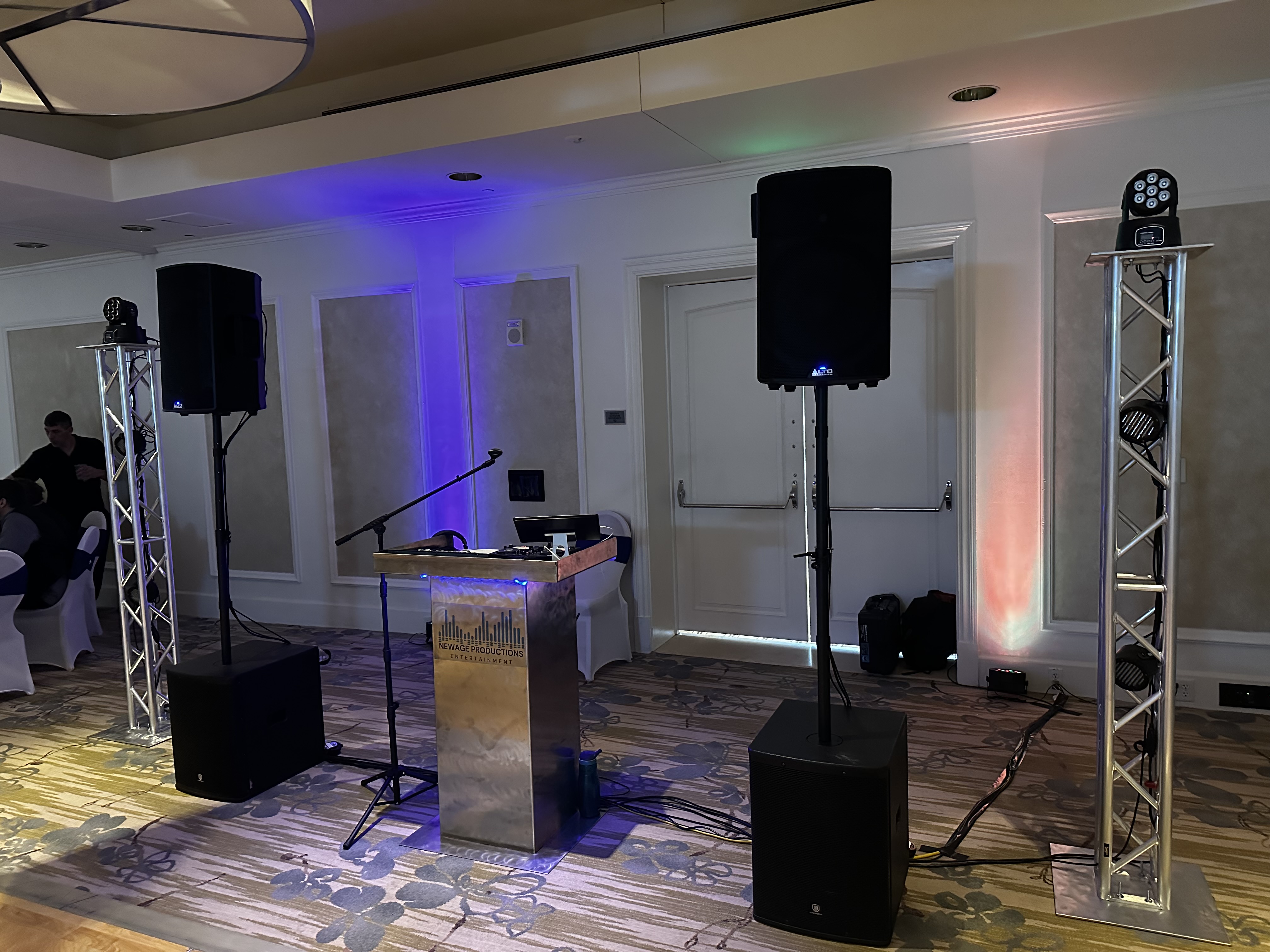 NewAge DJ setup at an event